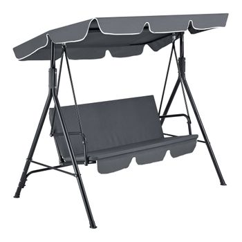 Outsunny Tumbona Plegable Respaldo Ajustable a 7 Niveles con Almohada  Textilene Resistente Relax en Exterior Piscina Terraza Camping  137x63.5x100.5cm Acero