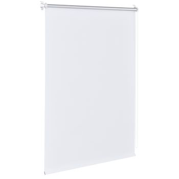 Cortina Enrollable Para Ventana - 60 X 150 Cm - Protector Solar Y De Luz - Opaca - Dar Sombra - No Necesita Taladrar - Blanco [en.casa]®