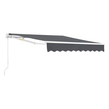 Toldo Lateral - 180 X 300 Cm - Exterior - Contra Viento, Sol Y Visión -  Extensible - Marquesina Protectora - Gris Antracita [pro.tec]® con Ofertas  en Carrefour