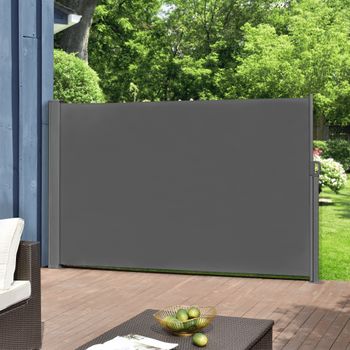 Mampara Desplegable, Biombo Exterior Extensible 300 X 170 cm Gris Saltillo  con Ofertas en Carrefour