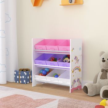 Librería Infantil Hamarøy En Forma De Casa Bambú 137x90x30 Cm Natural  [en.casa] con Ofertas en Carrefour