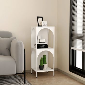 Holmios Soporte Para Microondas Extensible Multiusos Hasta 20kg Color  Blanco con Ofertas en Carrefour