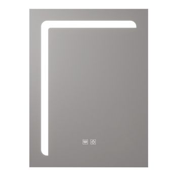 Espejo De Pared Colobraro Rectangular Para Baño Mdf 90 X 60 Cm