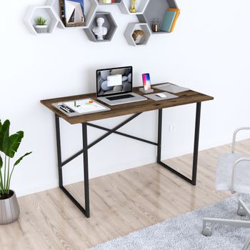 Escritorio Regulable En Altura Arogno Con Indicador De Altura Aglomerado Y  Metal 140 X 60 Cm - Blanco [pro.tec] con Ofertas en Carrefour