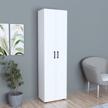 Pack Armario De 2 Puertas 80 Cm + Cajonera Interior, Blanco – Essen 2 con  Ofertas en Carrefour