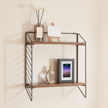 Mueble Estantería Noah. Librería Abierta Lineal Minimalista Con 8