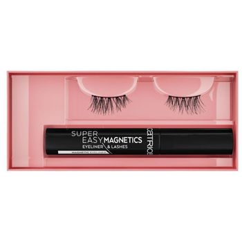 Catrice Cosmetics Pestañas Magnéticas Con Eyeliner Super Easy 010 Magical Volume