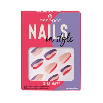 Nails In Style U�as Artificiales #stay Wavy 12 U