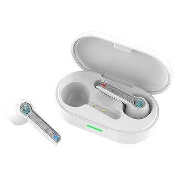 Auriculares Bluetooth True Wireless Veanxin (in Ear Microfone Noise Cancelling Branco)