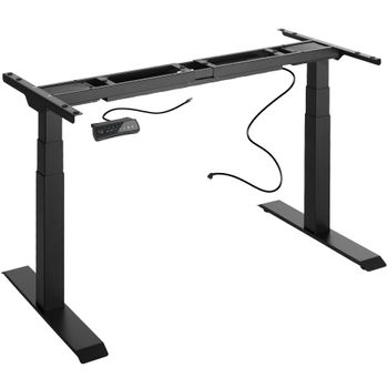 Estructura Para Mesa Denis 110-190x68x58-123cm - Negro