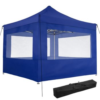 Carpa Olivia 3x3 M Con 4 Paneles Laterales - Azul