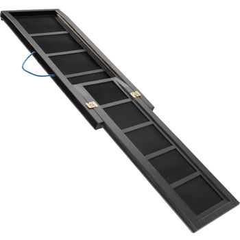 Rampa Perros De Tela Oxford Aluminio Mdf 158x43,5x2,5cm-pawhut.negro con  Ofertas en Carrefour