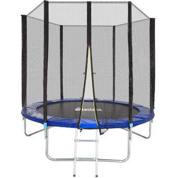 HOMCOM Cama Elástica Infantil Ø107 cm Trampolín para Niños de 3-6