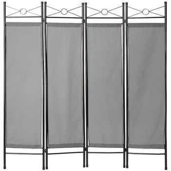 Biombo Paravent 180x160x2,5cm - Gris