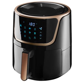 Freidora de Aire sin Aceite Jocca Digital 2297, 1600 W, 7 L - Negro