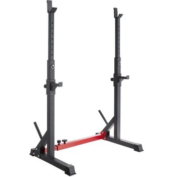 Homcom Estación De Musculación Torre De Entrenamiento Altura Ajustable Con  Barra De Dominadas Y Banco Plegable Para Fitness En Casa Gimnasio Carga  150kg 99 Negro