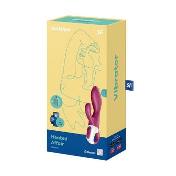 Satisfyer Heated Affair Vibrador Efecto Calor Con App 1un