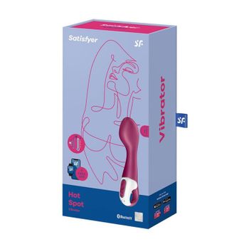 Satisfyer Hot Spot Vibrador Efecto Calor Con App 1un