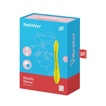 Satisfyer Elastico Juego Vibrador Amarillo 1un