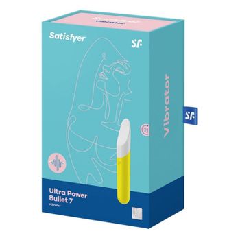 Satisfyer Ultra Power Bullet 7 Vibrador Amarillo 1un