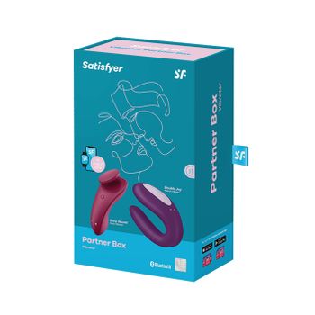 Satisfyer Partner Caja 1 Pack De Vibradores 2 1un