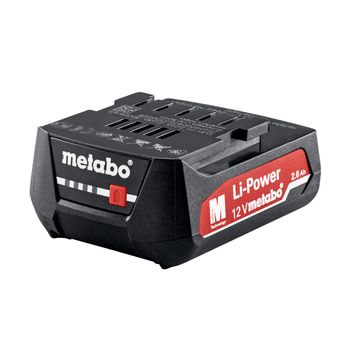 Metabo Batería 12 V, 2,0 Ah, Li-power (625406000)