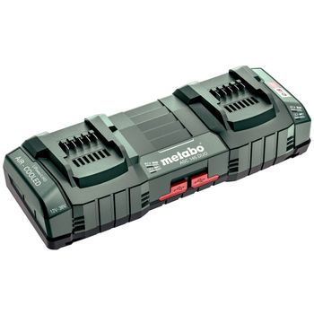 Metabo Cargador Rápido Doble Asc 145 Duo, 12-36 V, "air Cooled", Ue (627495000)