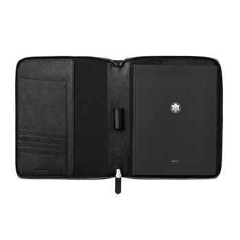 Porta Notebook Com Bolso Montblanc Sartorial Preto