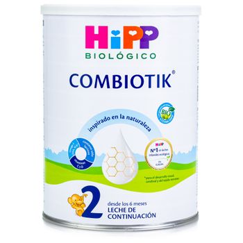 Leche infantil de continuación HiPP Combiotik 2 lata 800 g.