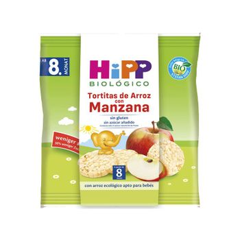 Tortitas De Arroz Con Manzana Bio 30g Hipp