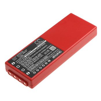 Batería Para Mando A Distancia Para Grúa Hbc Modelo Ba214061, 6v, 2000mah/12,0wh, Nimh