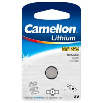 Pila De Botón De Litio Camelion Cr1225 Para Mando De Puerta - Llave De Coche Smart Blister 1ud., 3,0v, Lithium