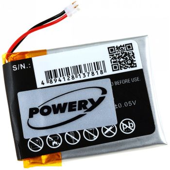 Batería Para Smartwatch Garmin Fenix 3, 3,7v, 300mah/1,1wh, Li-polymer, Recargable