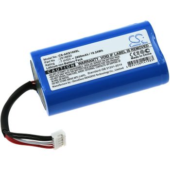 Batería Compatible Con Anker Modelo 2s18650, 7,4v, 2600mah/19,2wh, Li-ion, Recargable