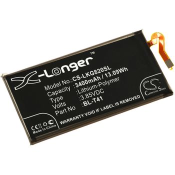 Batería Para Teléfono Móvil, Smartphone Lg Lmg820umb, 3,85v, 3400mah/13,1wh, Li-polymer, Recargable