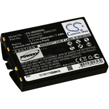 Batería Compatible Con Iridium Modelo Snn5325, 3,7v, 2000mah/7,4wh, Li-ion, Recargable