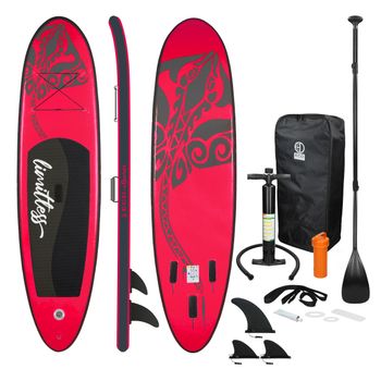 Tabla Hinchable Limitless Paddle Surf/sup 308x76x10cm Rosa Ecd Germany