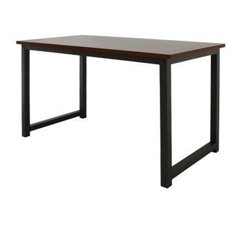 Mesa de comedor Skraut Home fija salón comedor Modelo NORDISH tapa madera  maciza de roble Nordish 54 mm de grosor Patas metálicas, Pequeño  mobiliario, Los mejores precios