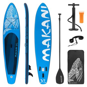 Tabla De Stand Up Paddle Makani Xl 380x80x15cm Azul Ecd Geramny