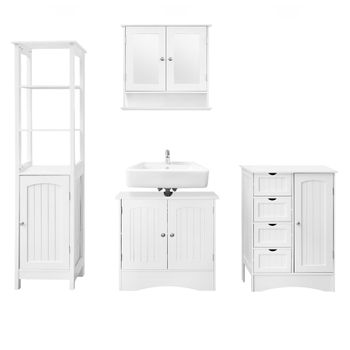 Pack Idara Armarios Multiusos Auxiliares Color Blanco Cocina Cuarto Colada  Despensa Muebles Almacenaje con Ofertas en Carrefour