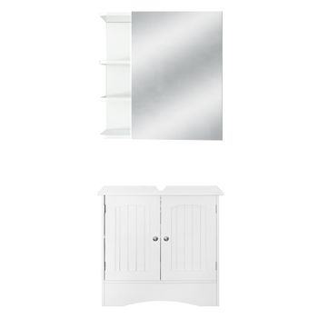 Mogou Armario de Libros, Armarios De Oficina, Armario Archivador, Mueble  Archivador, Mueble Escobero Interior, aglomerado Blanco Brillante  82,5x30,5x115 cm : : Hogar y cocina