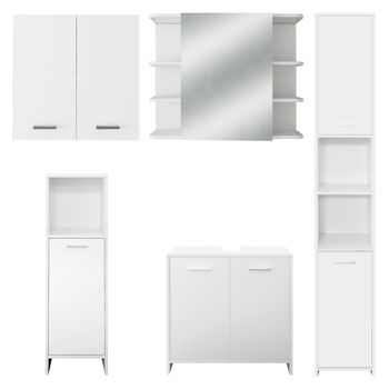 Armario Baño Columna Mueble Auxiliar De 4 Niveles Para Baño Salon con  Ofertas en Carrefour