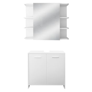 Armario Baño Mueble Baño De Suelo Mueble Auxiliar Cocina 60x30x80cm con  Ofertas en Carrefour