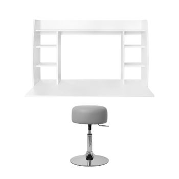 Tocador Moderno Con Luces Led 110 X 141,5 X 54cm Blanco Ml-design con  Ofertas en Carrefour