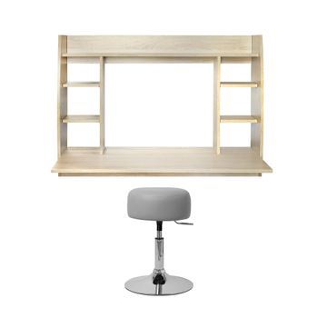 Escritorio Esquinero En Forma De L 150x88x75 Cm Blanco Ml-design con  Ofertas en Carrefour