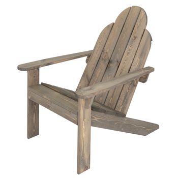 Silla De Jardín Adirondack De Madera 92,5x69,58x89cm Ecd Germany