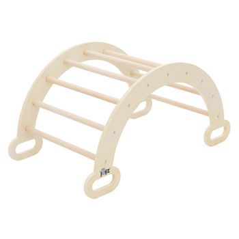 Arco De Escalada Para Niños 89x52x45,5 Cm Natural Joyz