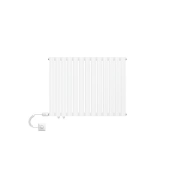 Radiador de diseño plano de pared antracita estufa de panel para baño  452x1604mm