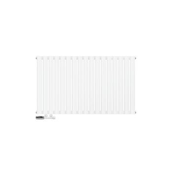 Radiador De Panel Monocapa 600x1020 Mm Blanco Incl. Juego De Conexión De Pared Ml-design