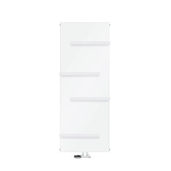 Radiador De Baño 1600x604 Mm Blanco Con Juego De Conexión A La Pared Ml-design